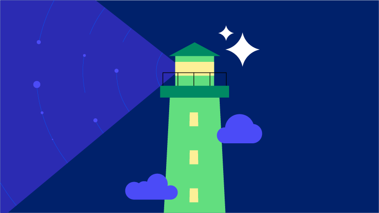Graphic of lighthouse