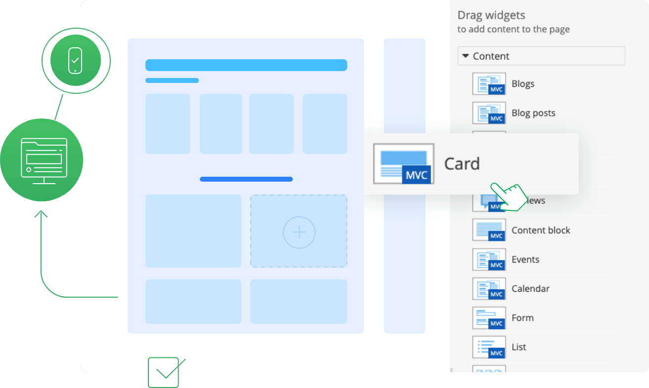 Easy to Develop WCMS Platform