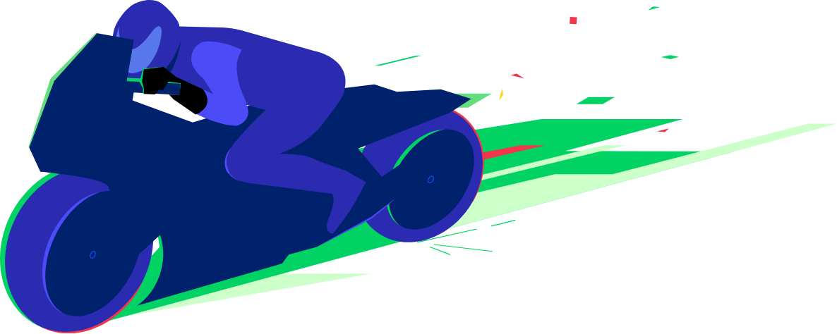 motorbike illustration